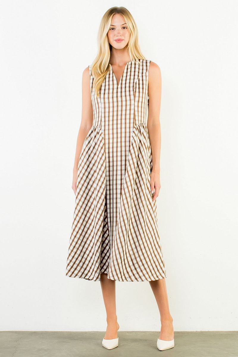 THML Gingham Dress