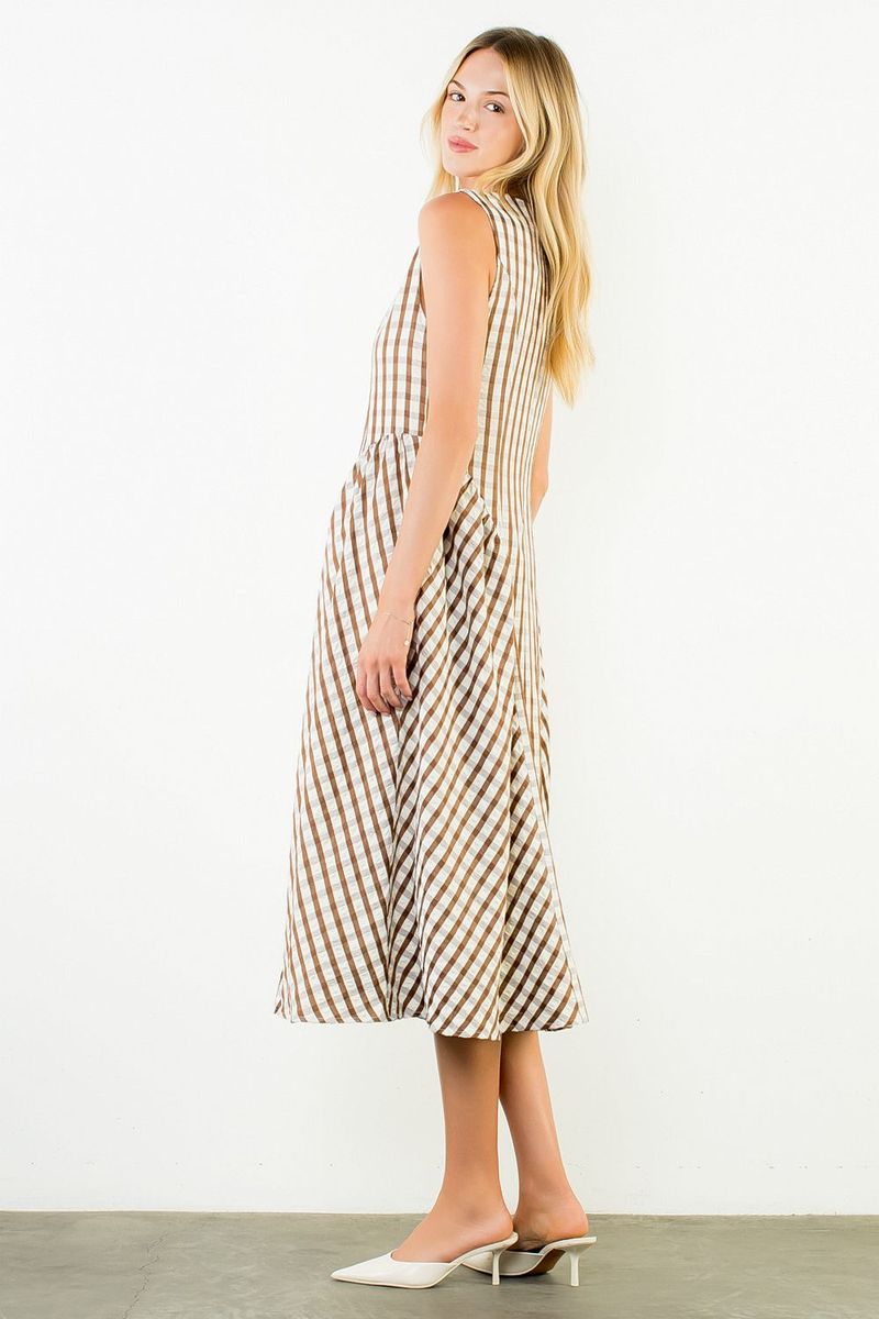 THML Gingham Dress