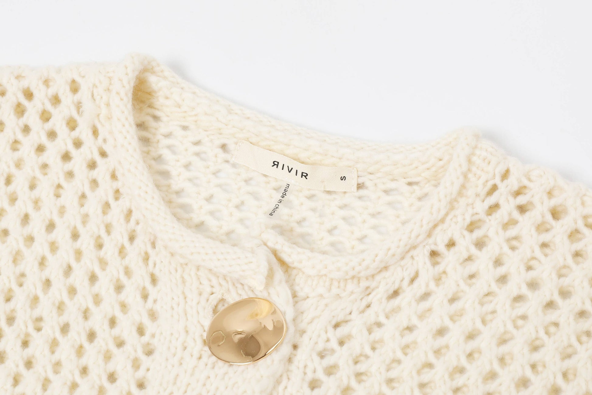 Rosie Crochet Knit Cardigan