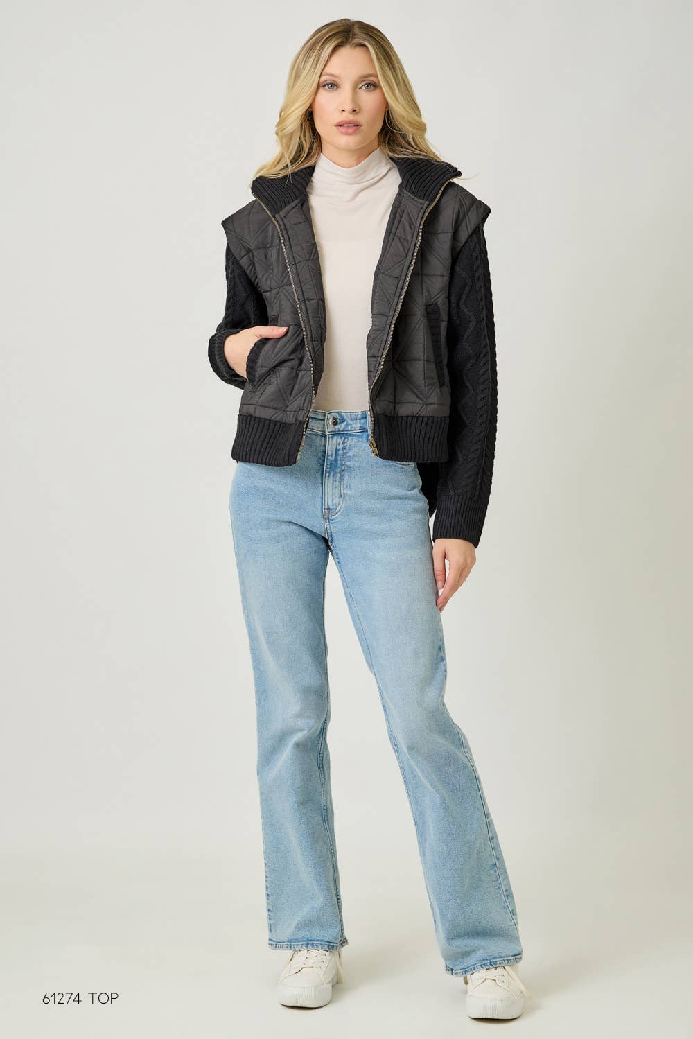 Mixed Media Jacket