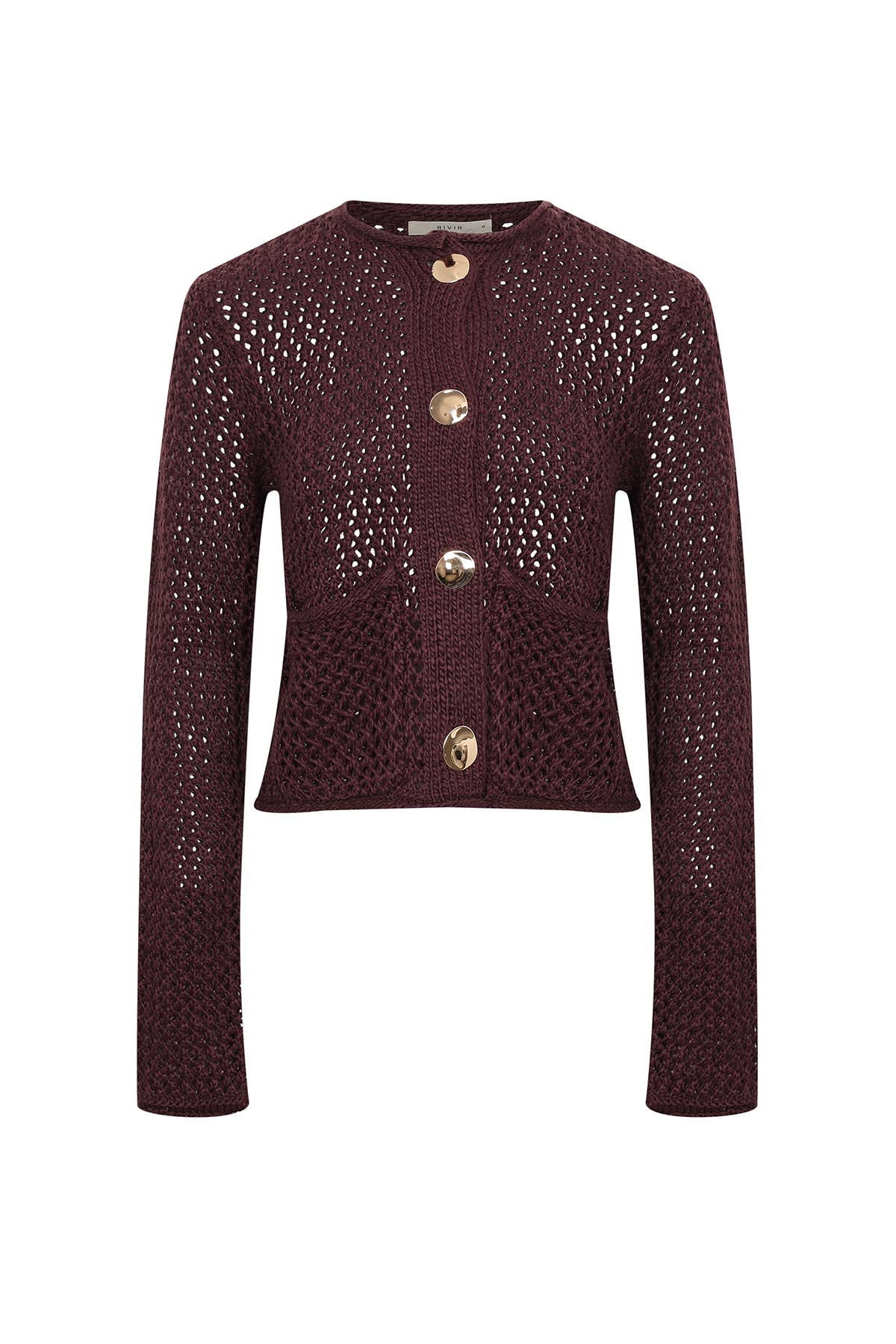 Rosie Crochet Knit Cardigan