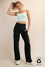 BUTTER STRAIGHT LEG CARGO PANTS