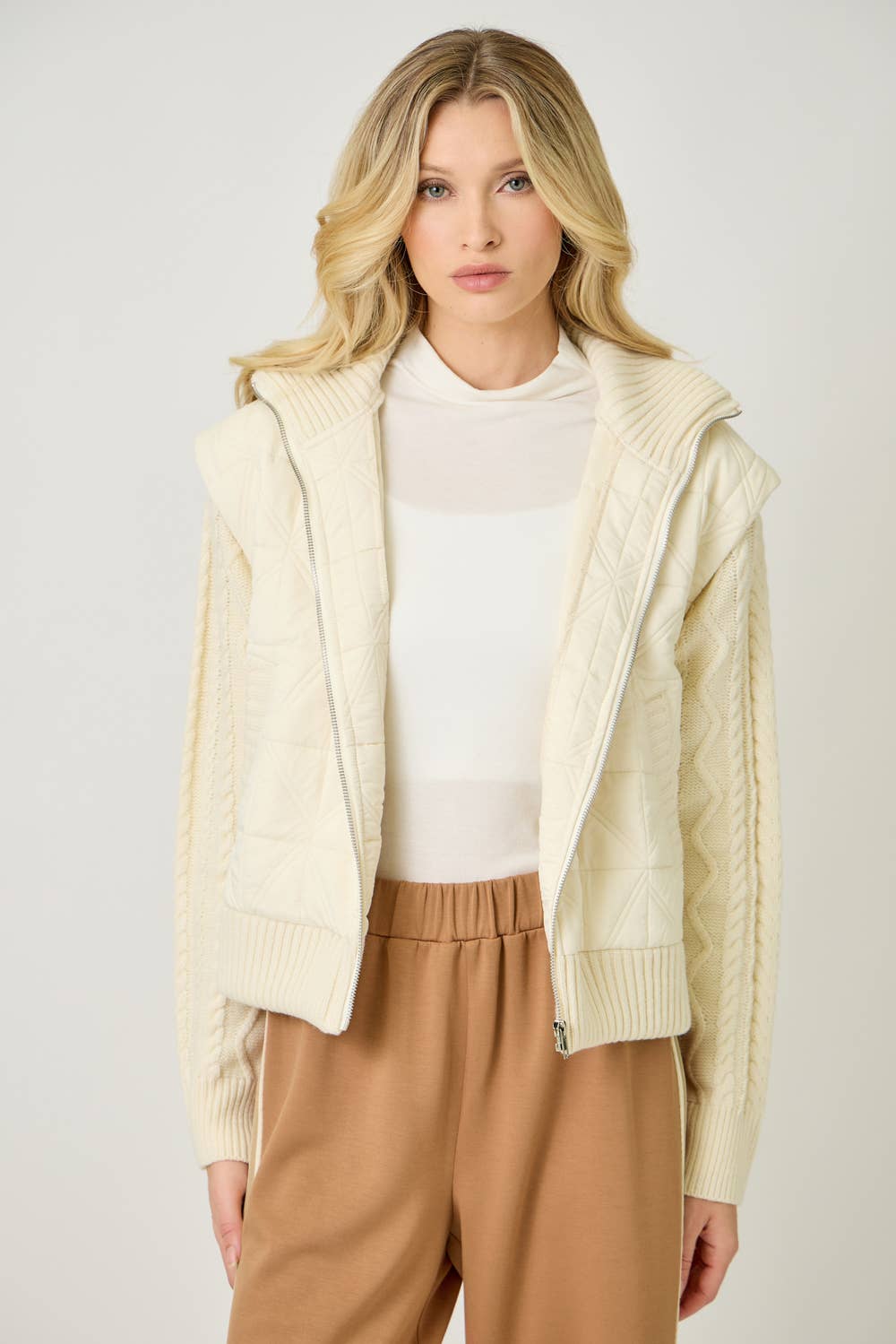 Mixed Media Jacket