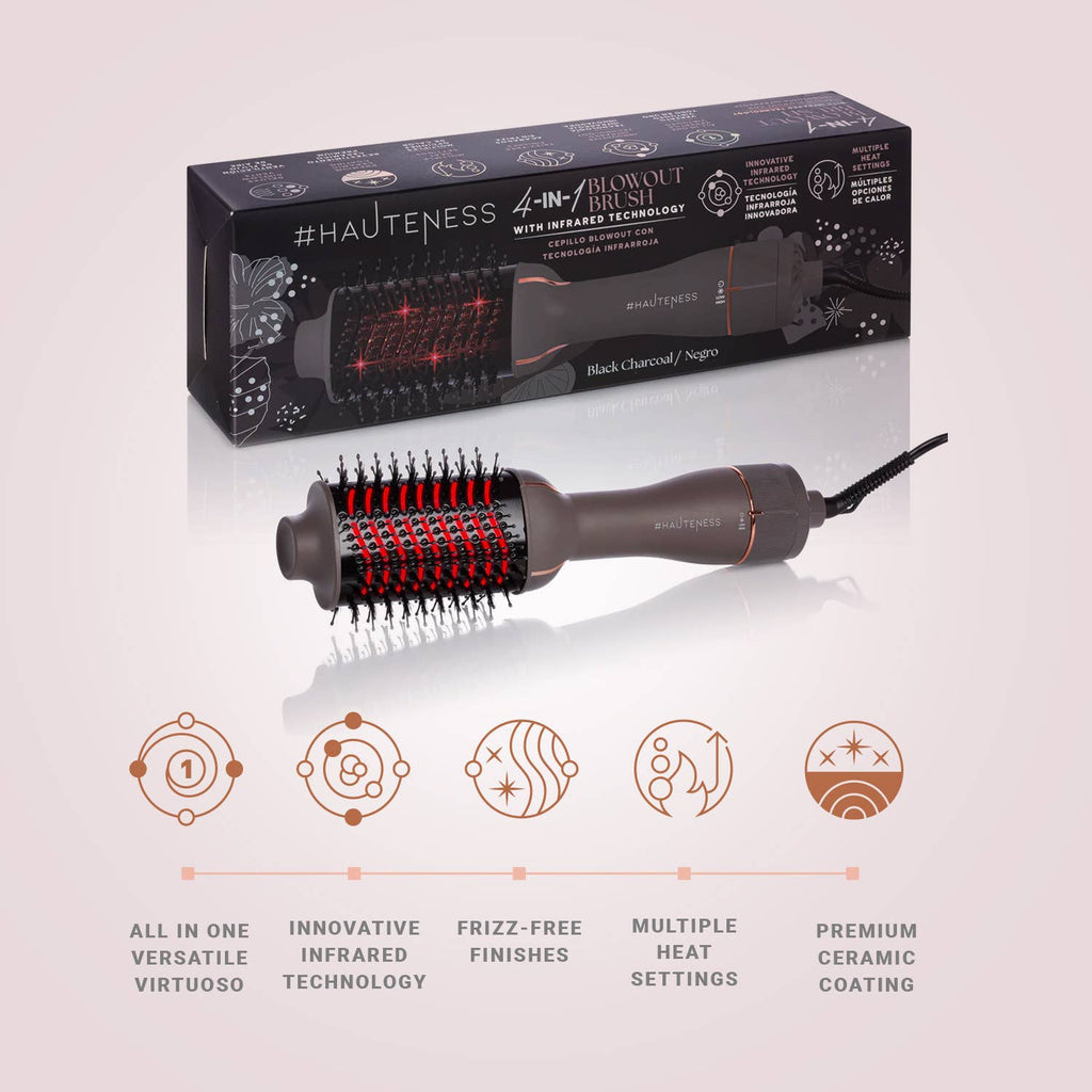 Hauteness 4inOne Blowout Brush with Infrared Technology
