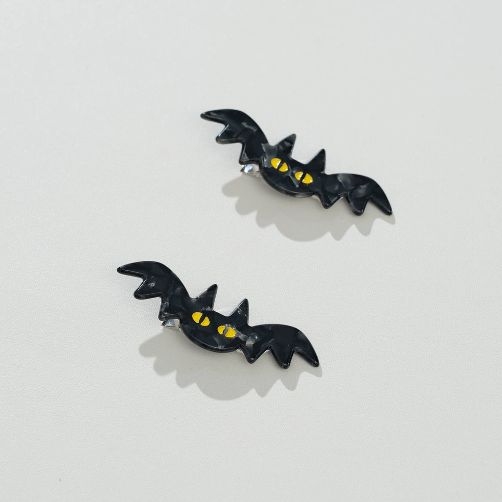 Mini Bat Barrette Hair Clip (Set of 2)