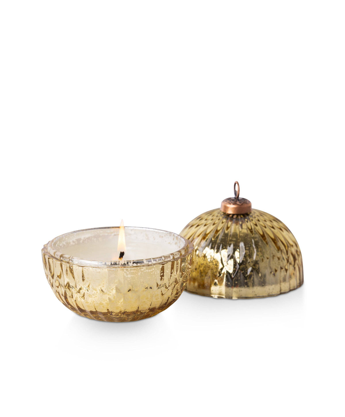 Holiday Champagne - Ornament Glass Candle