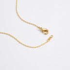 Gold Dipped “Bride” Script Necklace
