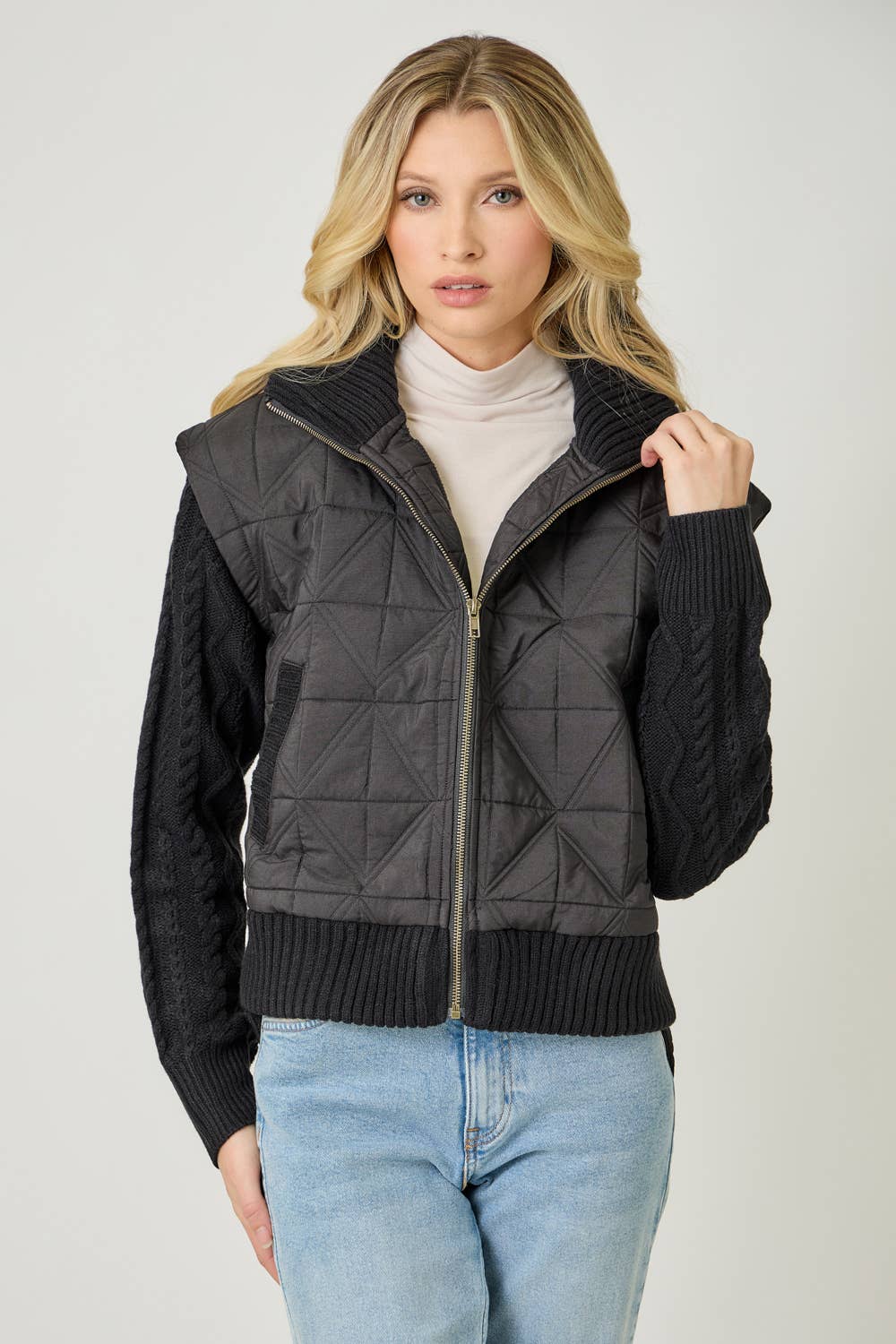 Mixed Media Jacket