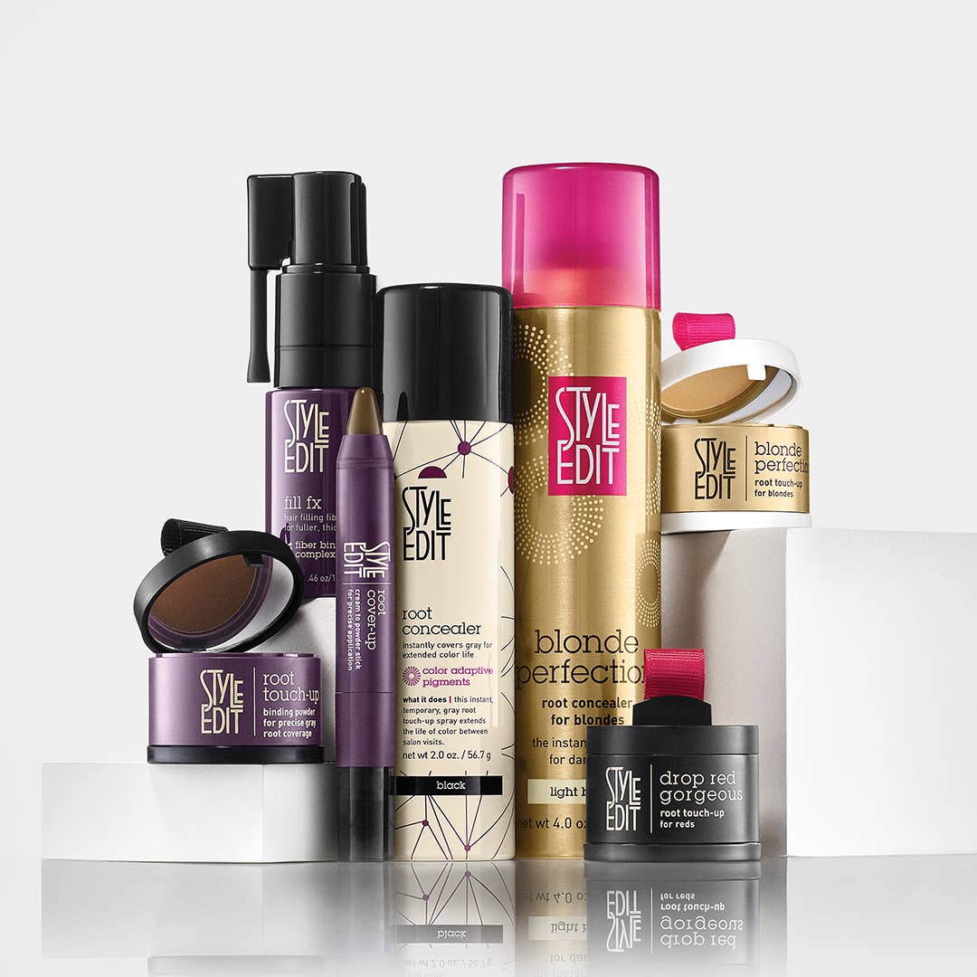 Root Touch-Up Powder Display – Brunette
