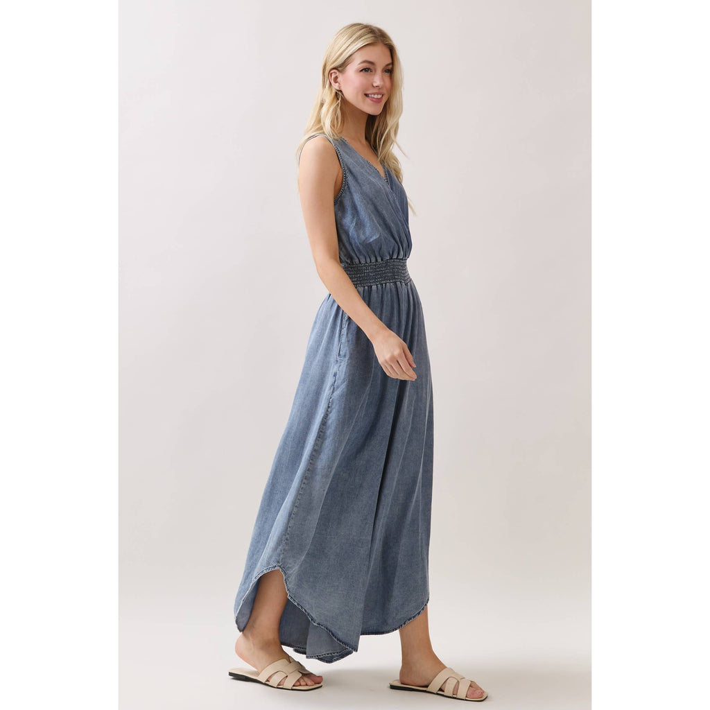 WASHED TENCEL JUMPSUIT