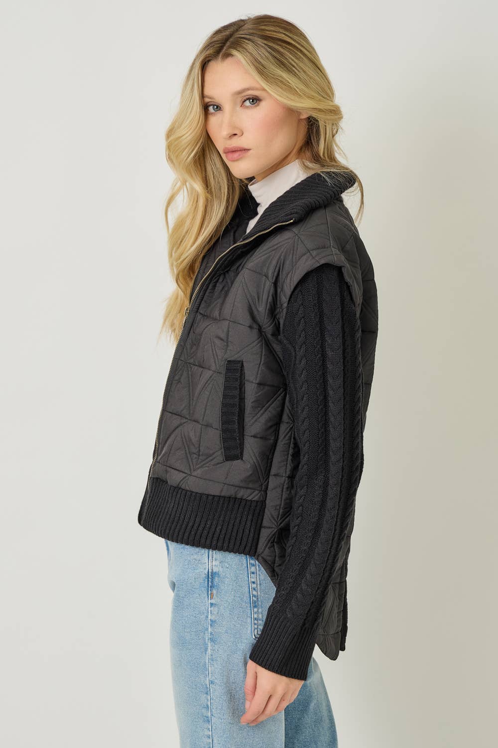 Mixed Media Jacket