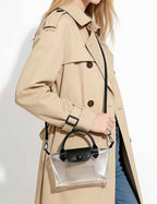Ladies Transparent Jelly Crossbody Handbag