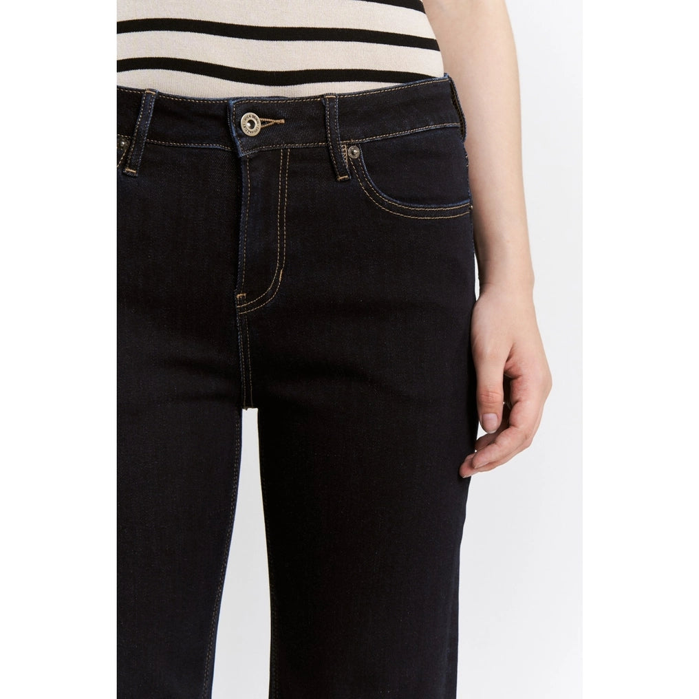 Mica Mid Rise - Raw Blue