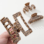 Wild Leopard Large | Assorted Large Claw Clips