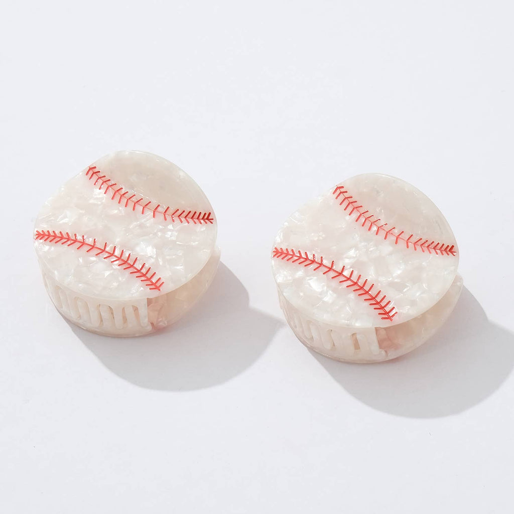 Baseball Claw Clip - Medium