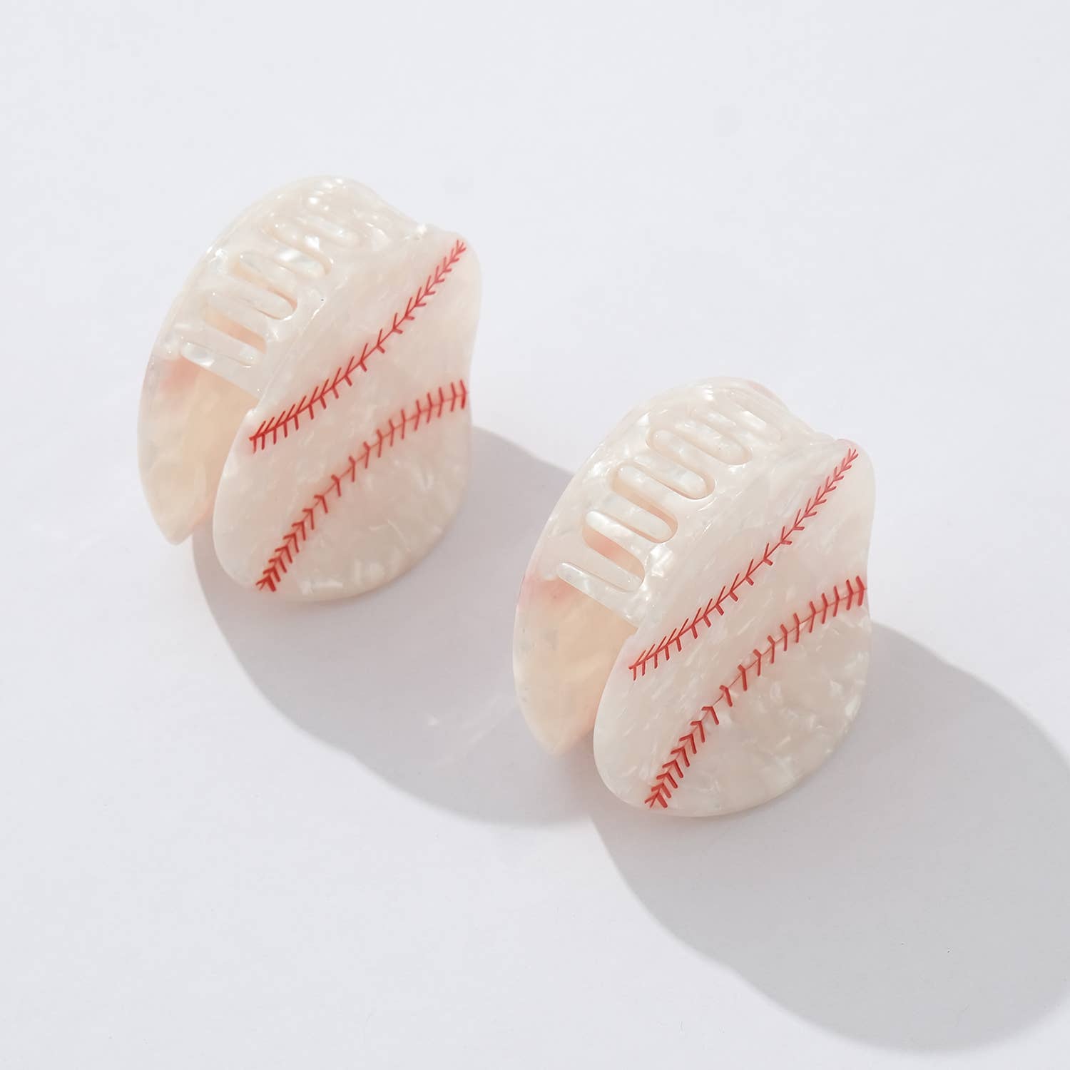 Baseball Claw Clip - Medium