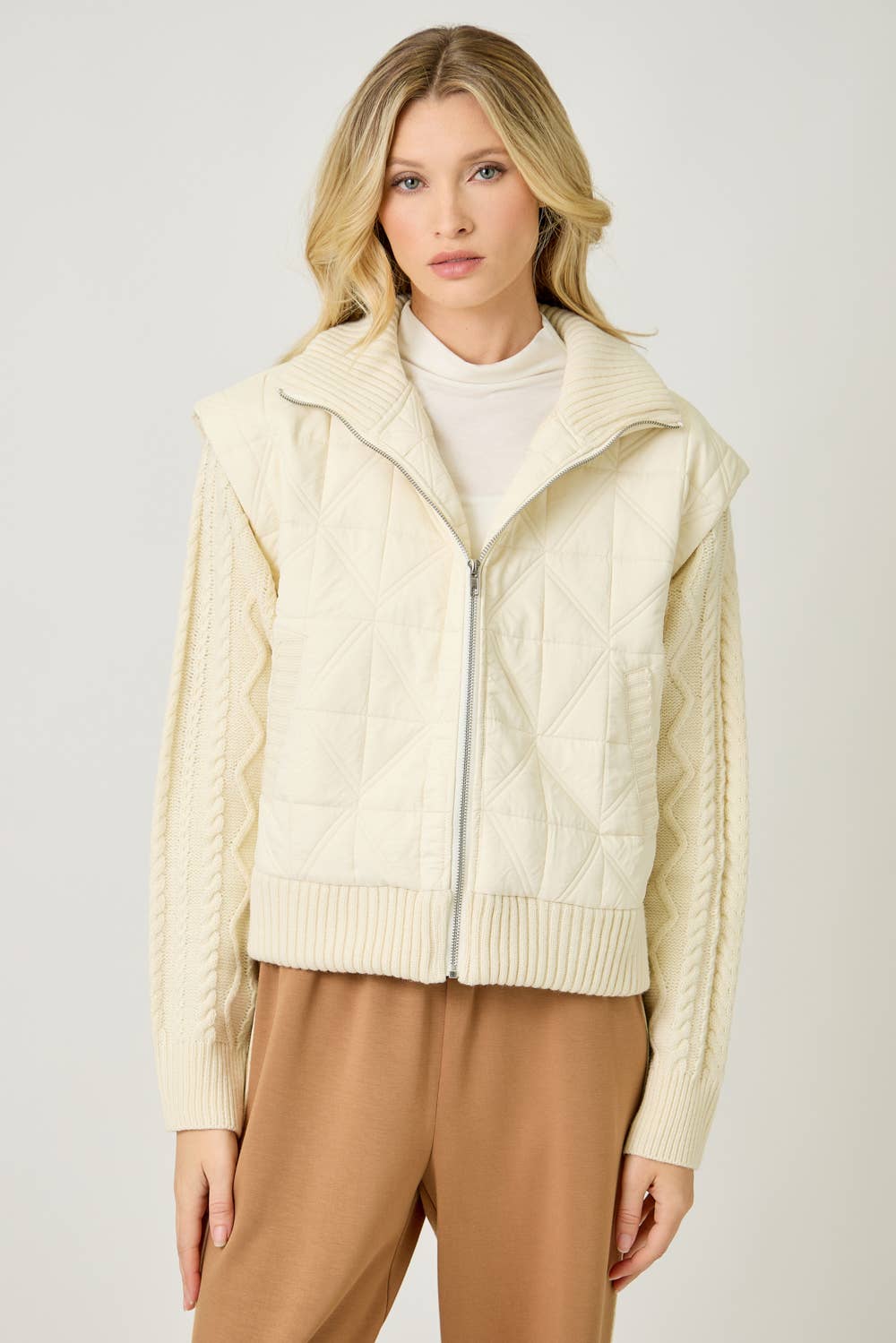Mixed Media Jacket