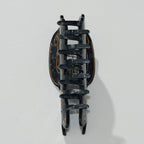 Black Cat Moon Claw Clip - Large
