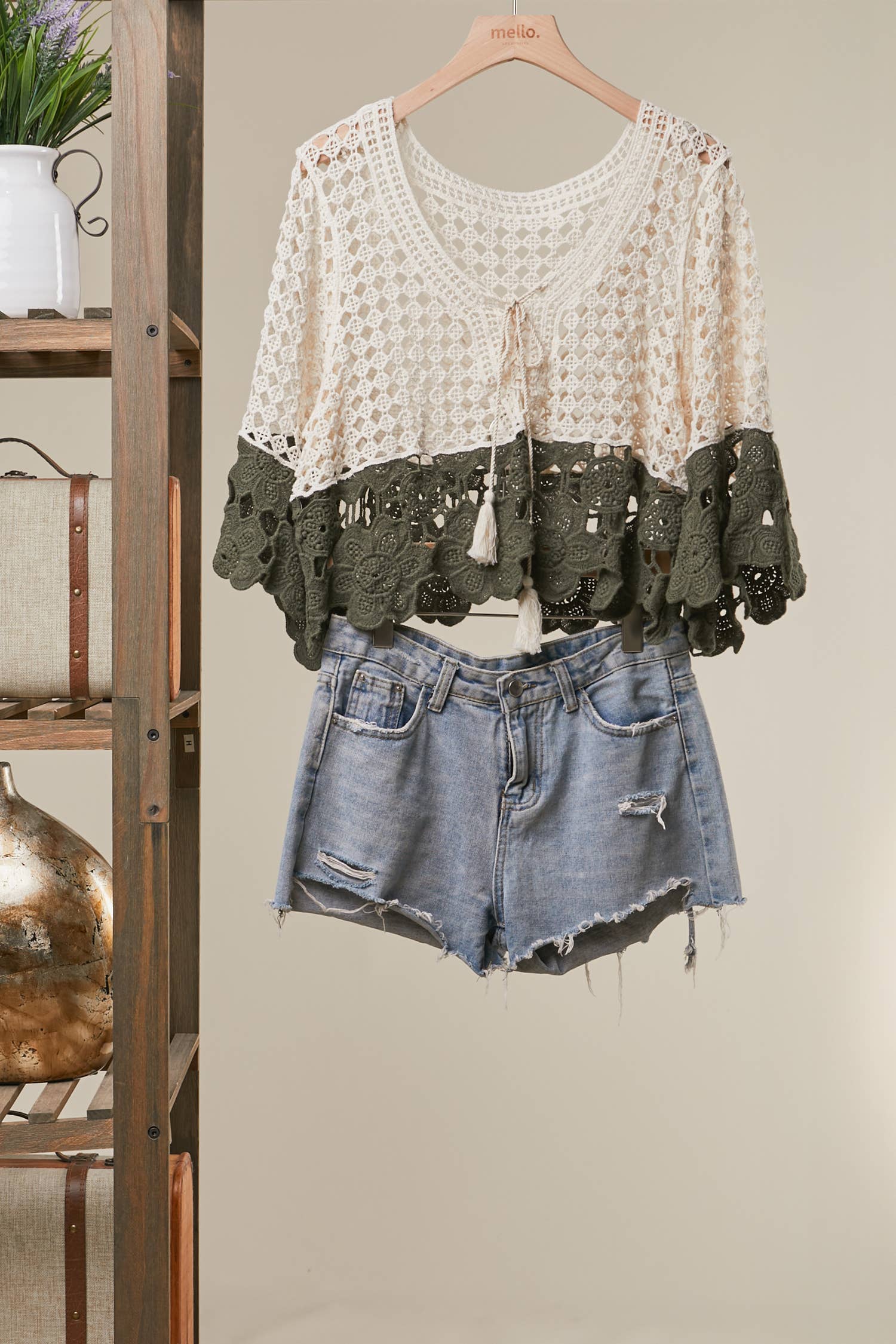 Faye Boho Crochet Top