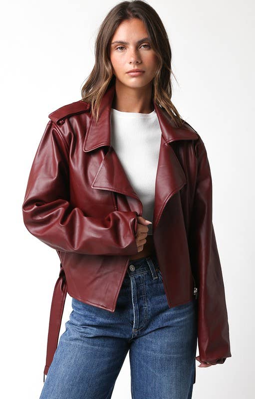 Emery PU Jacket