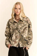 CARDI CAMO DENIM JACKET