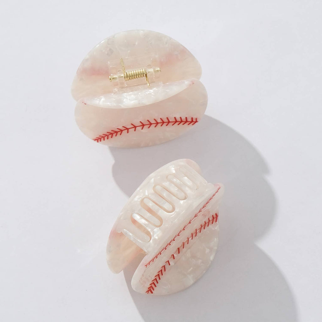 Baseball Claw Clip - Medium