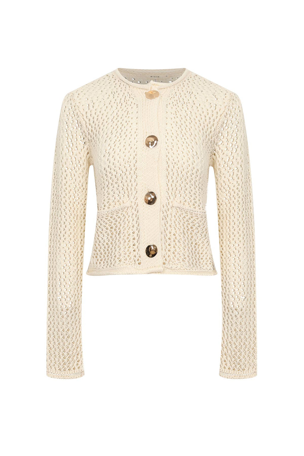 Rosie Crochet Knit Cardigan