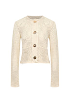 Rosie Crochet Knit Cardigan