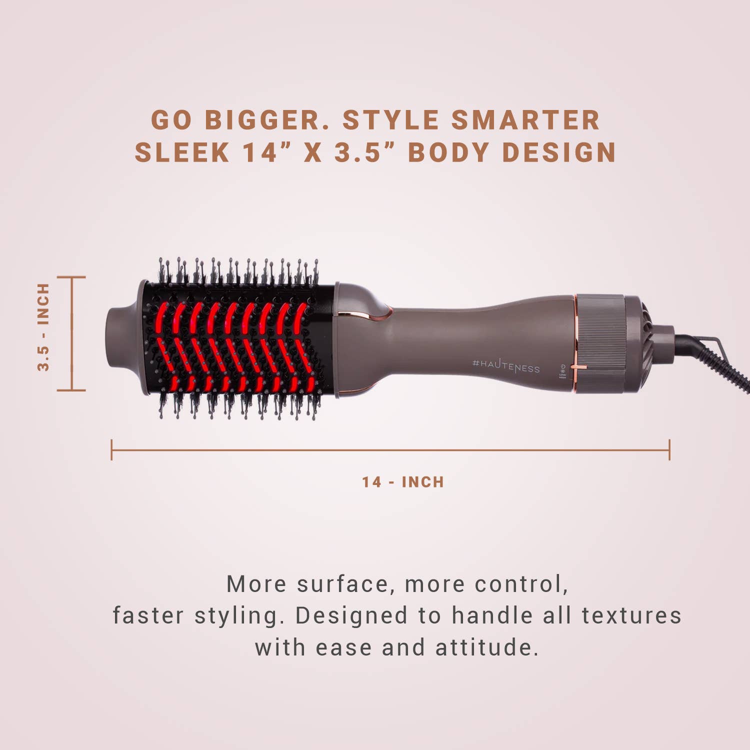 Hauteness 4inOne Blowout Brush with Infrared Technology