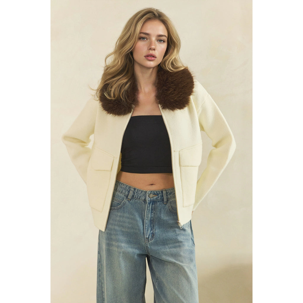Alpine Faux Fur Jacket