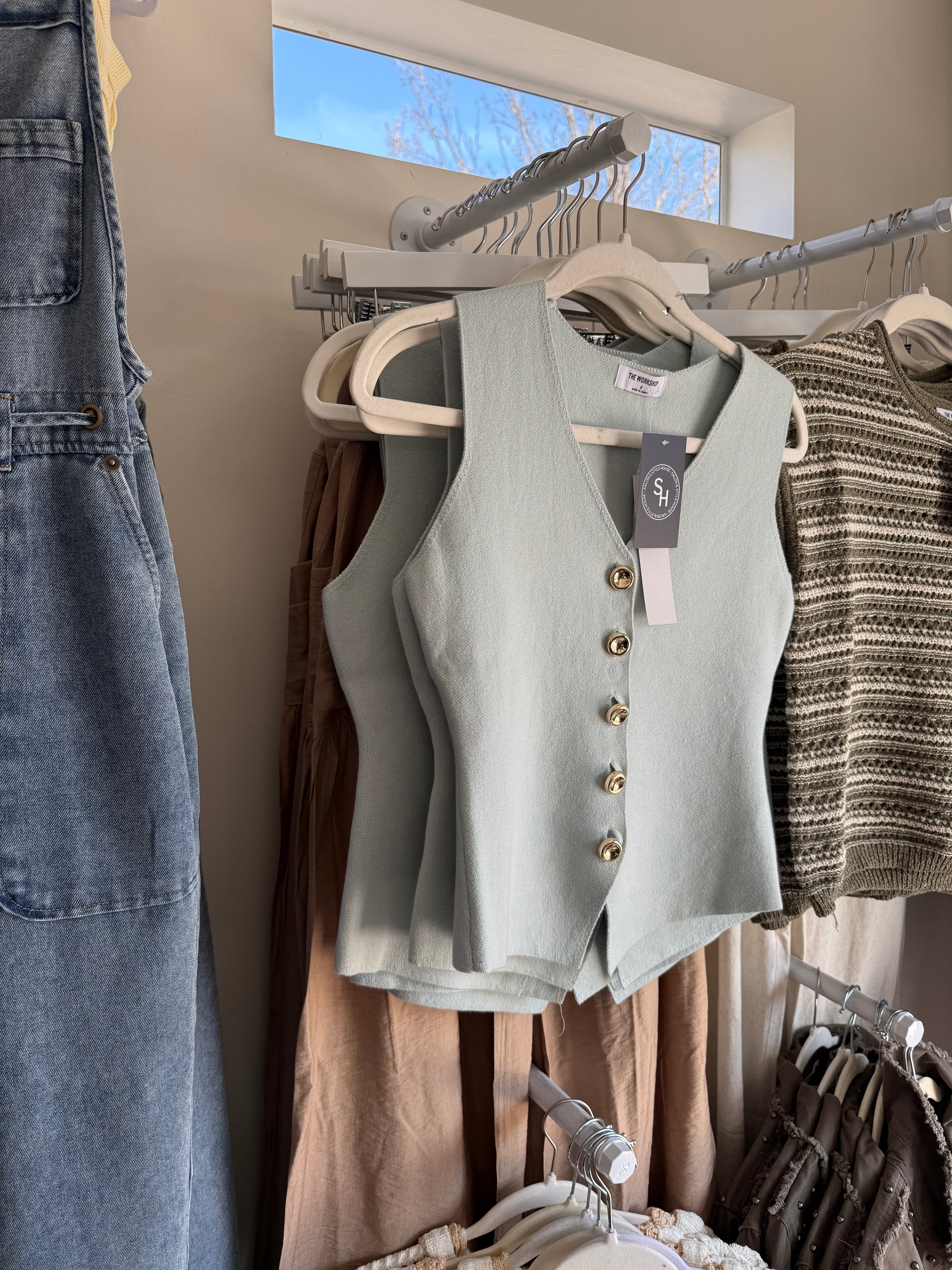 Vest Gold Buttons