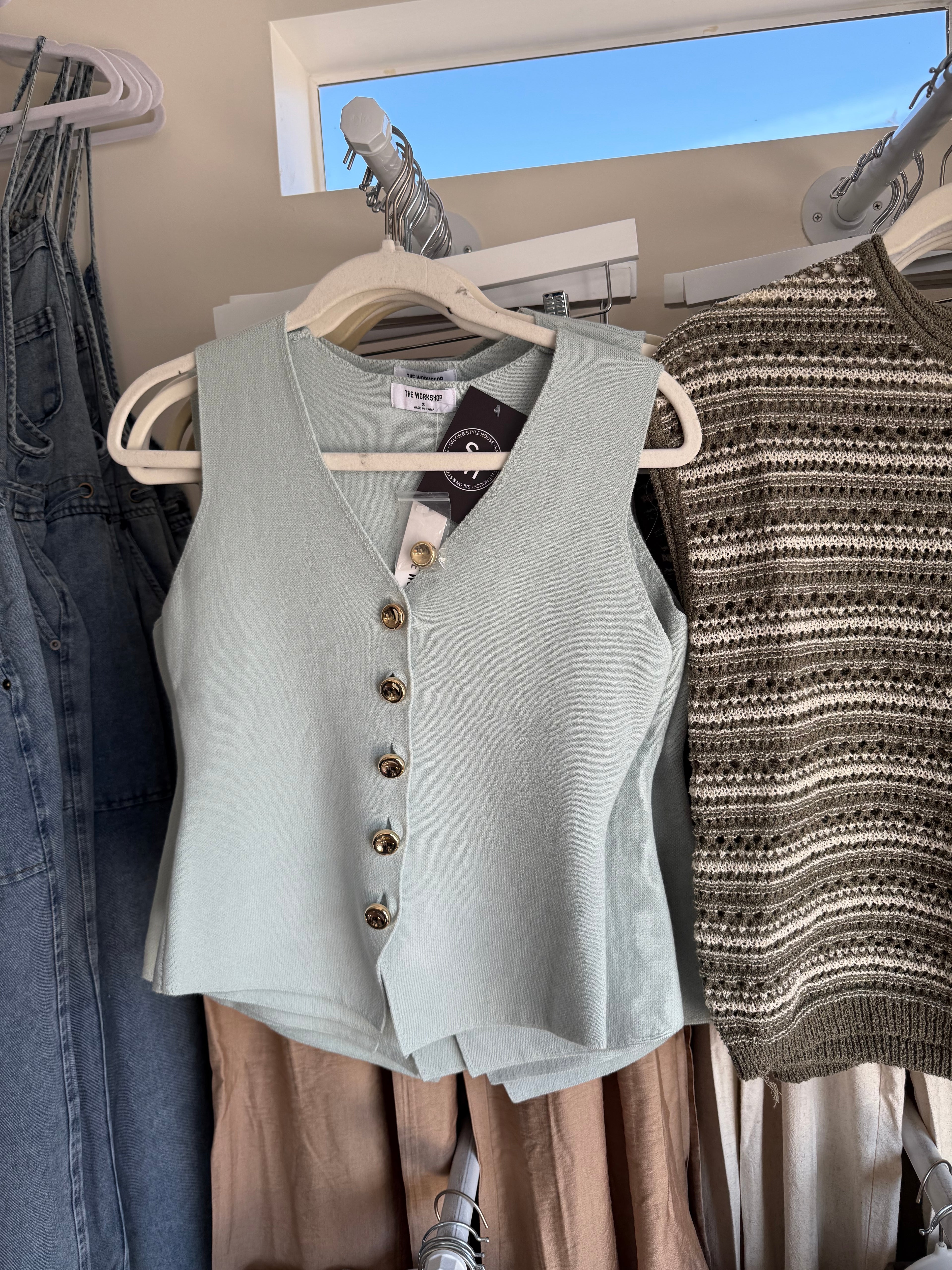 Vest Gold Buttons