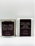 Napa Sunset Soy Candle with Wood Wick - Mom Chaos