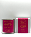 Napa Sunset Soy Candle with Wood Wick • Never Forget