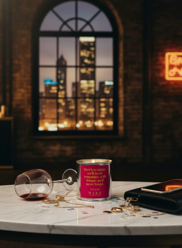 Napa Sunset Soy Candle with Wood Wick • Never Forget