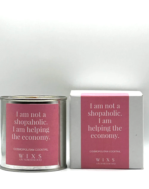 Cosmopolitan Cocktail Soy Candle with Wood Wick • Shopaholic