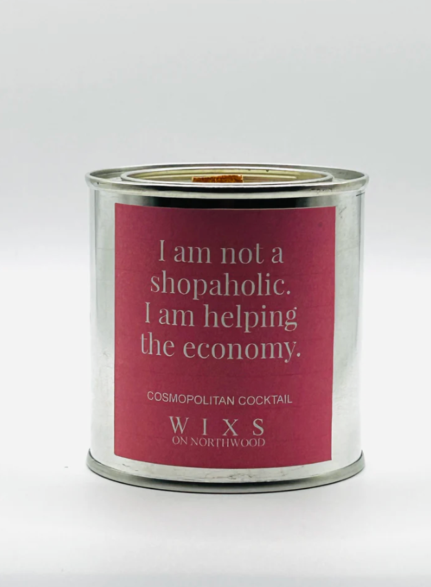 Cosmopolitan Cocktail Soy Candle with Wood Wick • Shopaholic