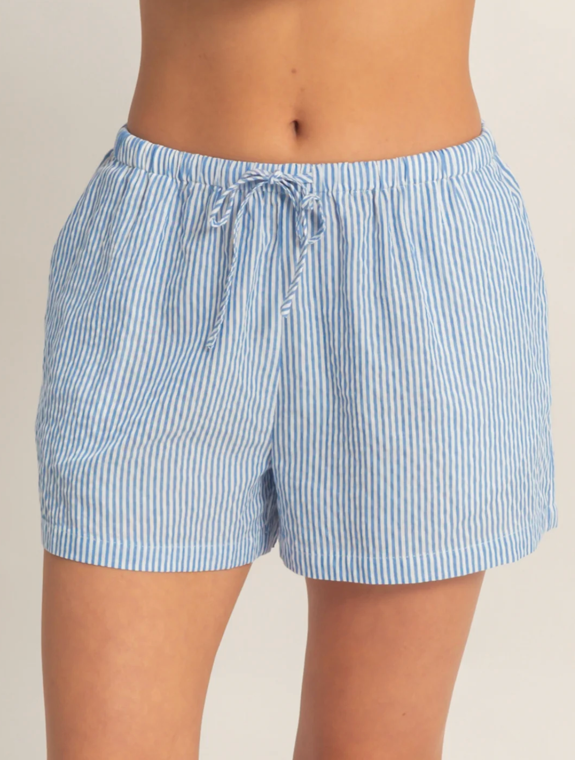 Genevieve Striped Shorts