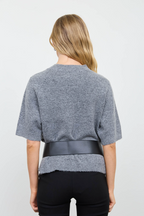 Crewneck Knit Pullover Sweater