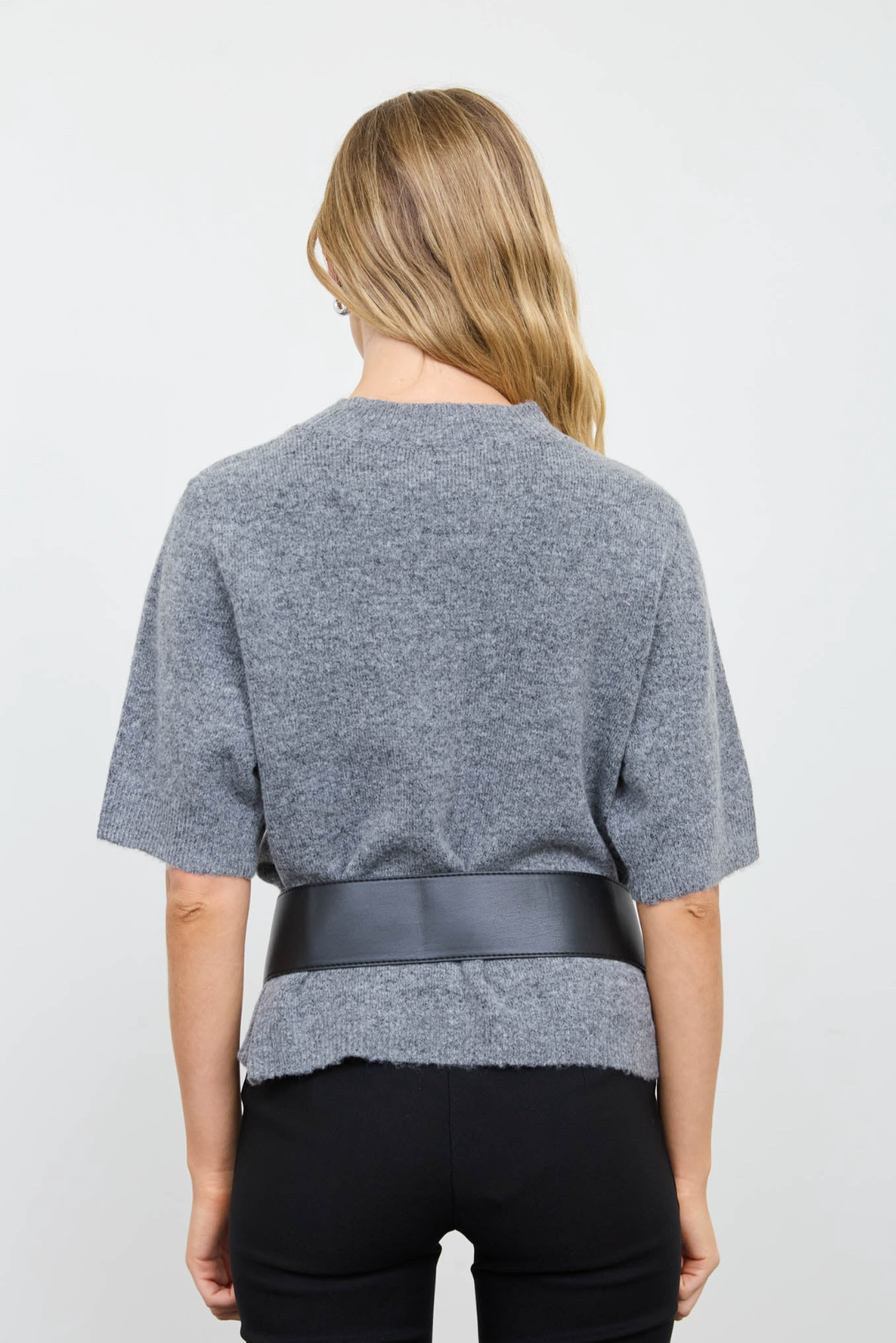 Crewneck Knit Pullover Sweater