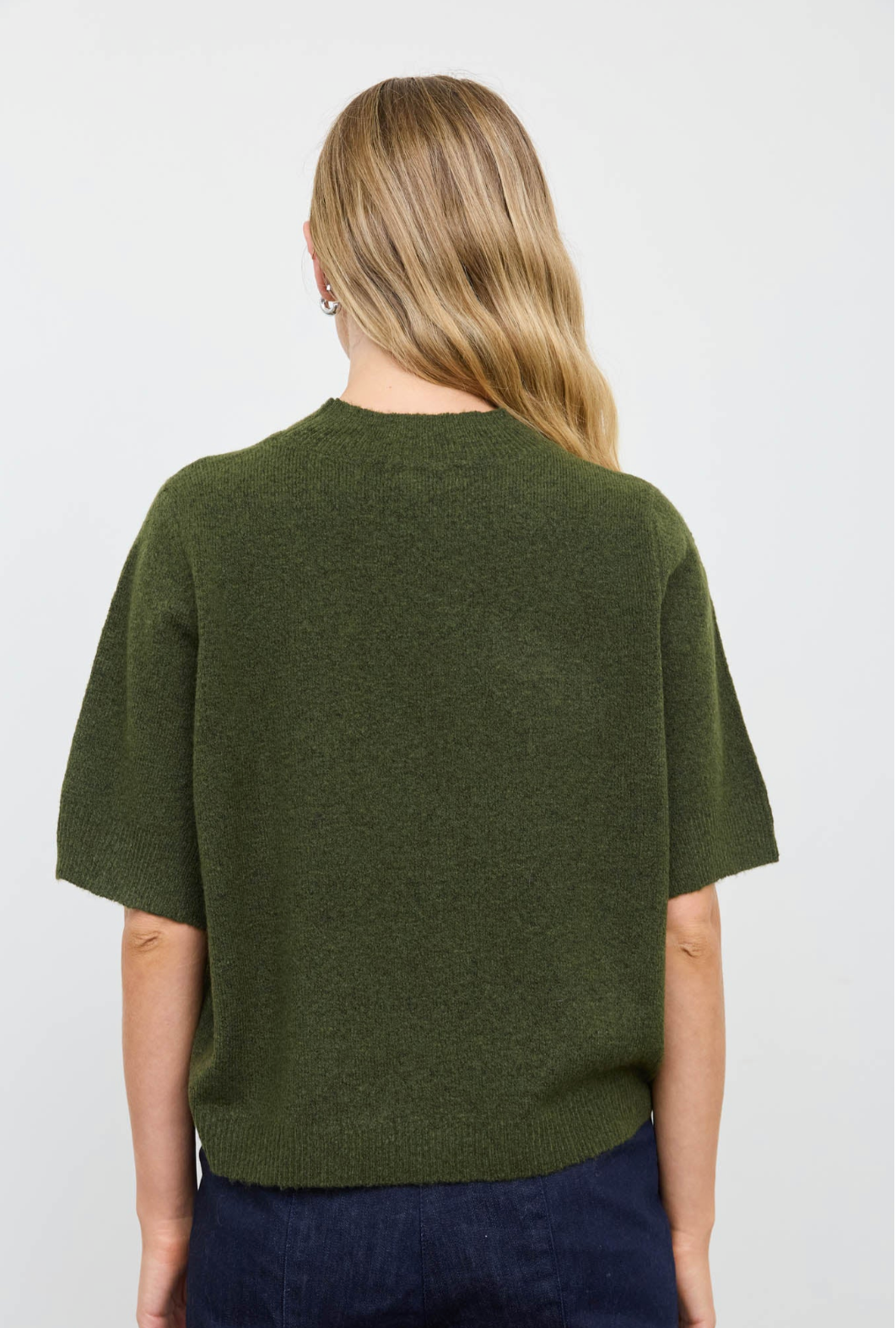 Crewneck Knit Pullover Sweater