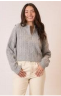 Heather Grey Zip Up