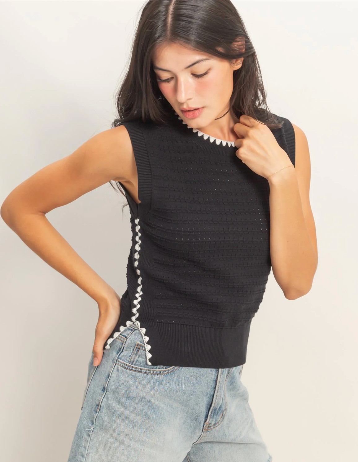 Elena Knit Top