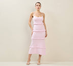 Kiera Knit Tiered Maxi Dress