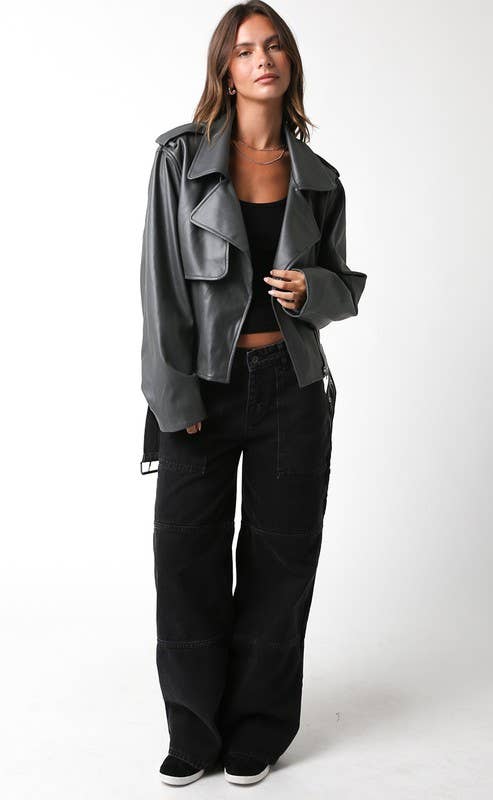 Emery PU Jacket