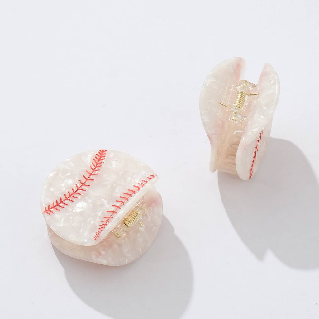 Baseball Claw Clip - Medium