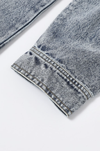 Carly Knit Sweater with Denim