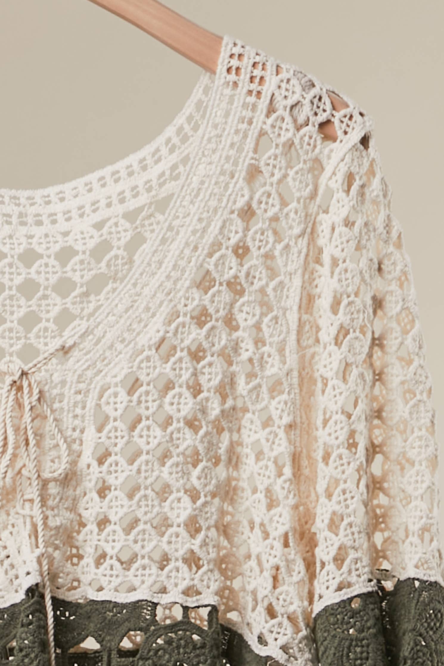 Faye Boho Crochet Top