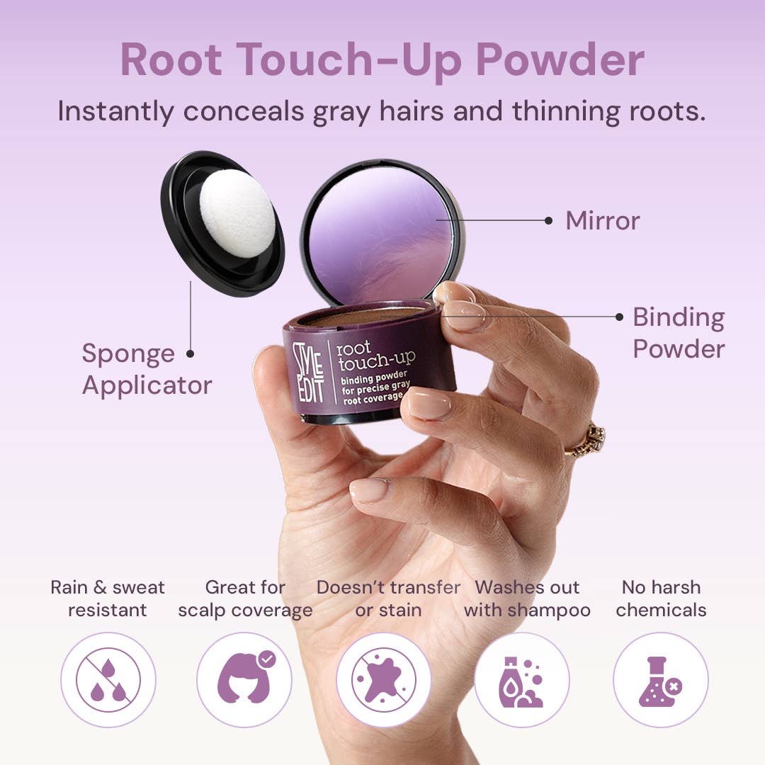 Root Touch-Up Powder Display – Brunette