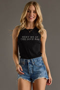 Meet Me At The Dive Bar Tank Top
